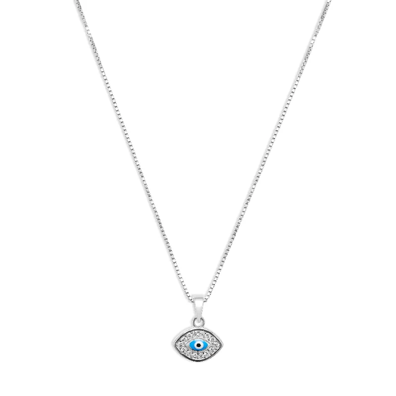 custom necklaces for women -THE SINGLE EVIL EYE NECKLACE