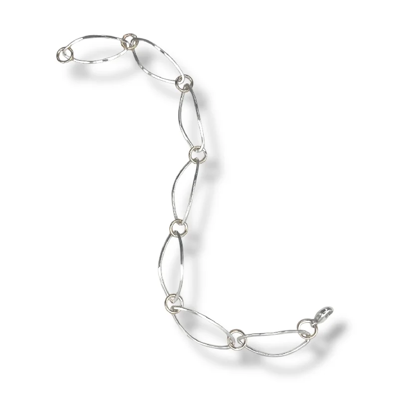 pearl bangles for women -3363 - Marquise Chain Bracelet