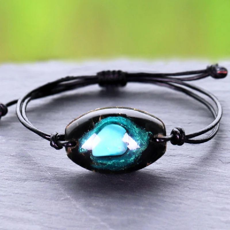 engraved bracelets for women -Peaceful Protector Orgone Bracelet