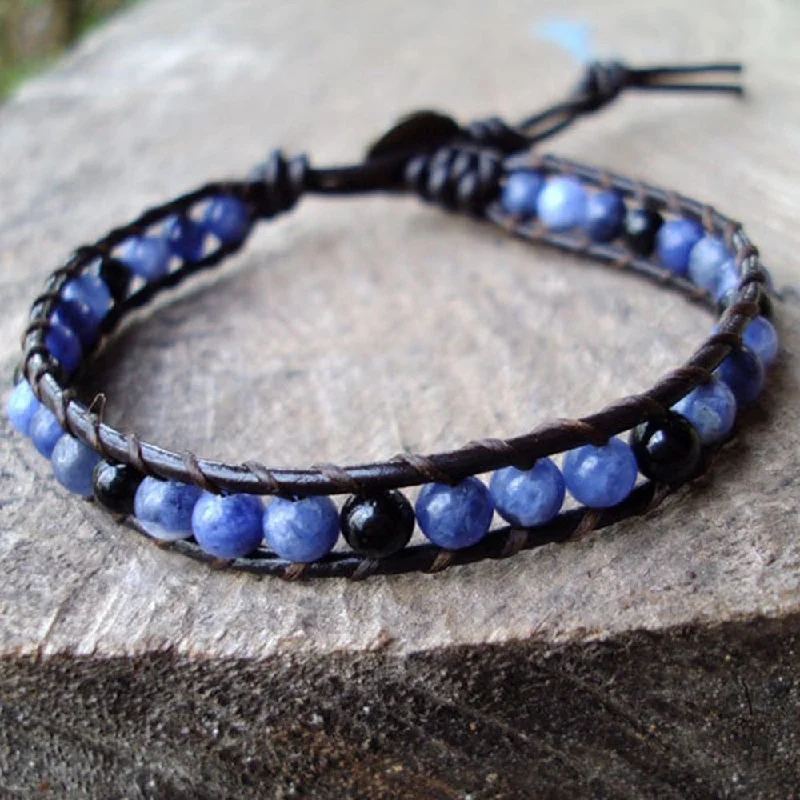 adjustable gold bracelets for women -Kyanite Deeper Truth Bracelet