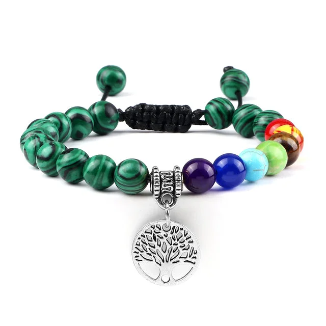 women’s woven bracelets -Manifesting Magic Malachite Bracelet