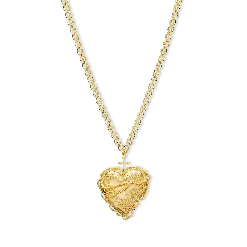 birthday gift necklaces for women -HEART OF THORNS NECKLACE (MIRROR PALAIS X THE M JEWELERS)