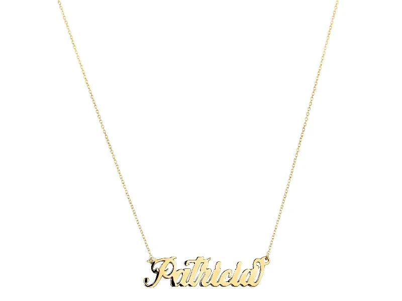 pendant necklaces for women -Handcrafted Name Necklace