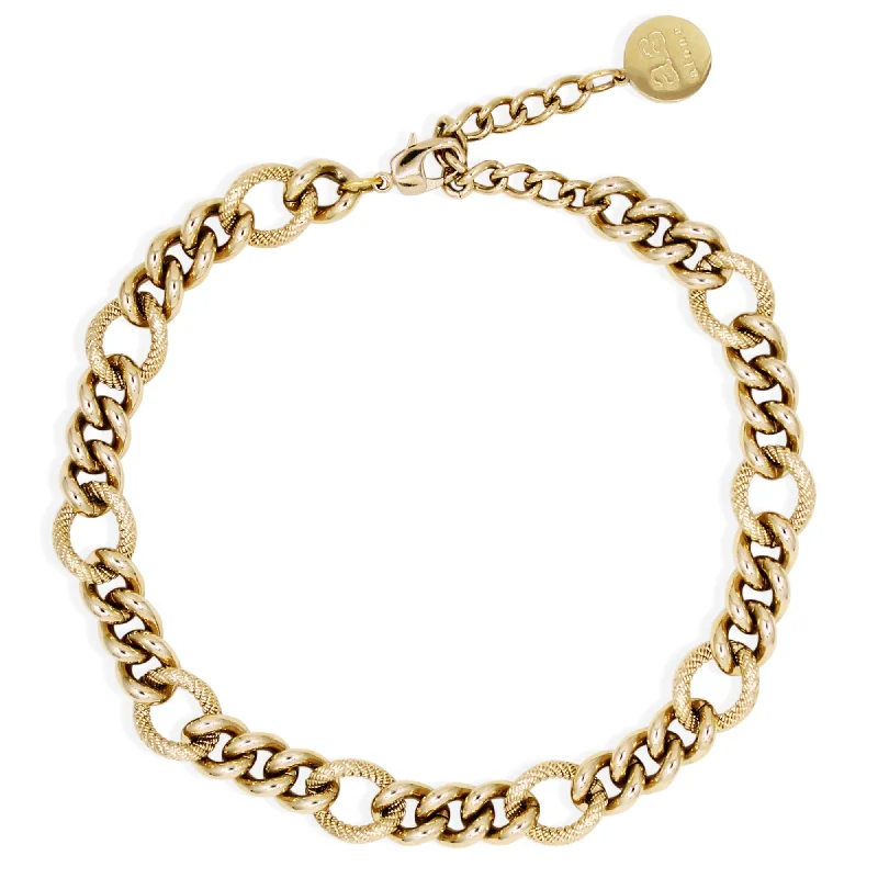 cute necklaces for women -LANA Choker / Double Bracelet - Gold