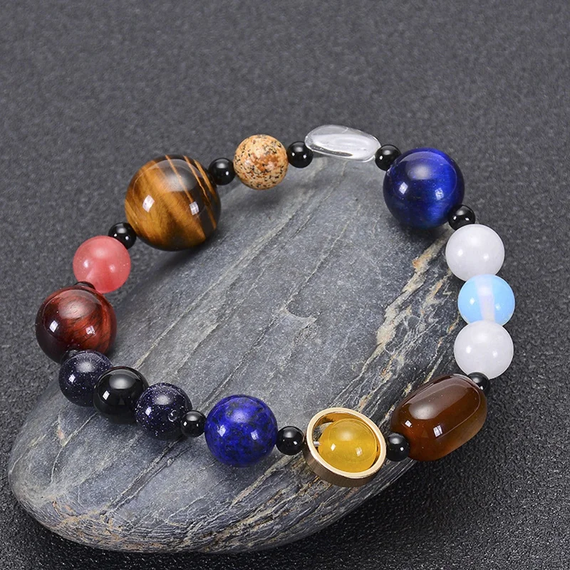 gold bangles for women -Interstellar Healer Gemstone Bracelet