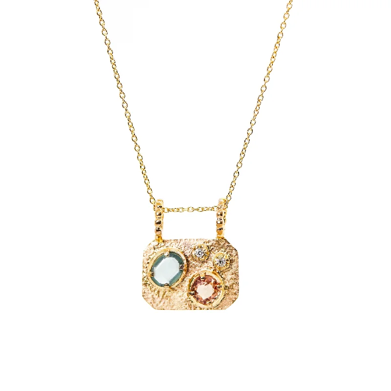 cute necklaces for women -Medley Pendant No. 5 Necklace (Octagon), Solid Gold | ONE-OF-A-KIND