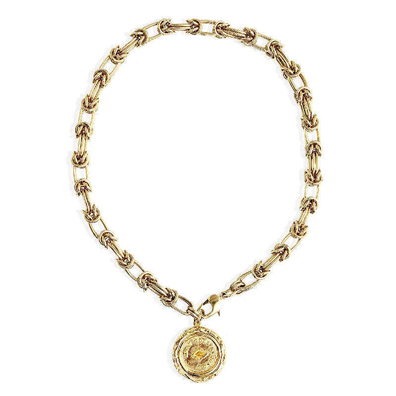 handcrafted necklaces for women -SYDNEY Necklace - Gold