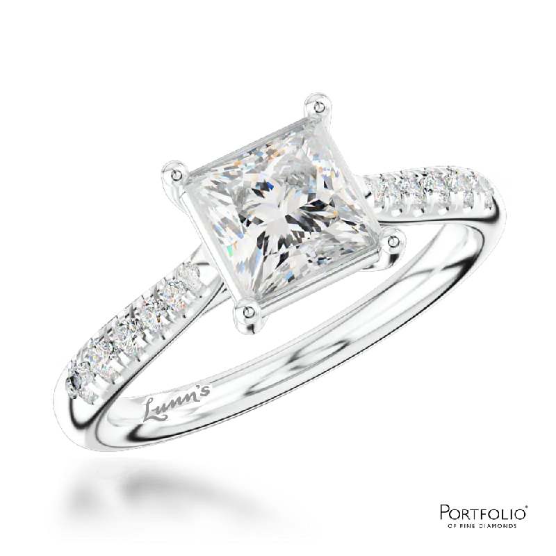 timeless rings for women -Solitaire 1.06ct G SI1 Diamond Platinum Ring