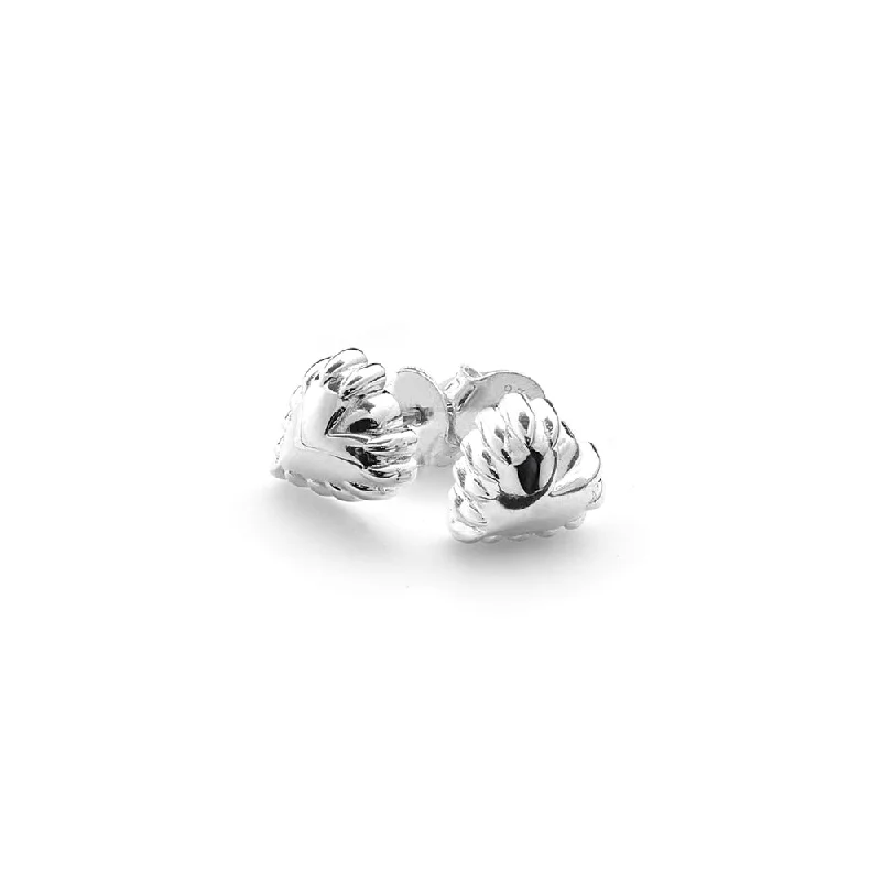 diamond earrings for women -Stolen Girlfriends Club Chrome Claw Studs - Sterling Silver