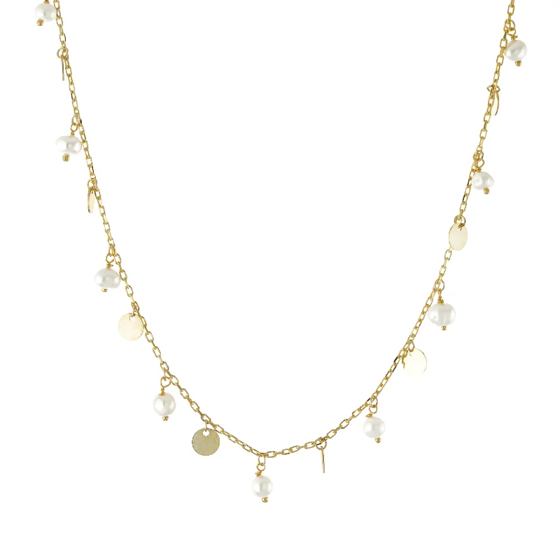 long necklaces for women -Juna Pearl Necklace