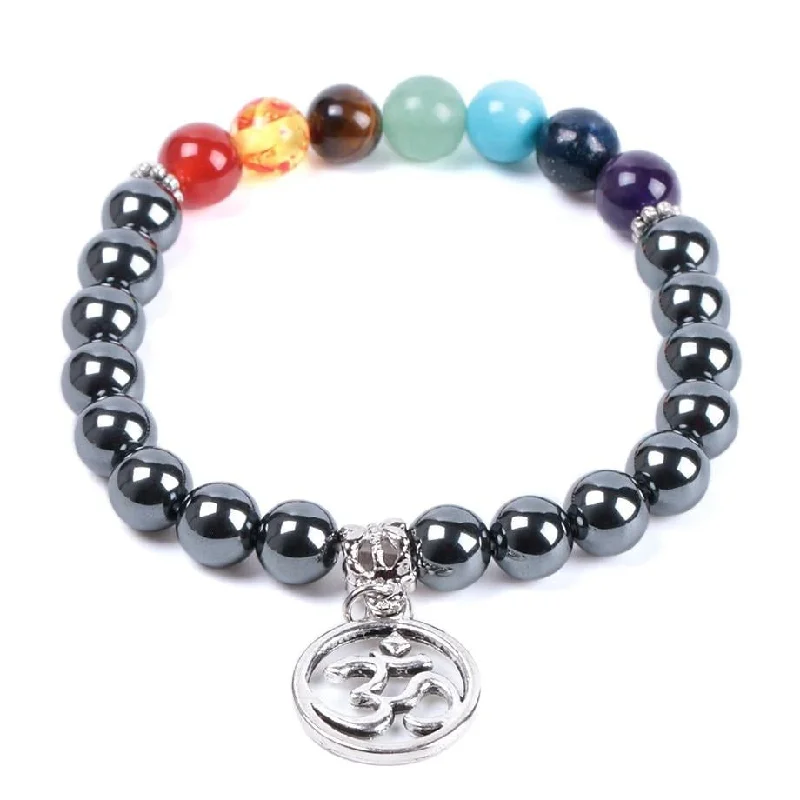 stylish bangles for women -Grounded Protector Hematite Bracelet