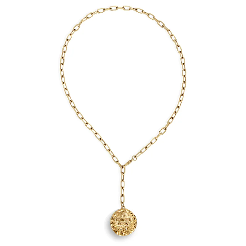 double chain necklaces for women -NOVA Y Necklace - Gold