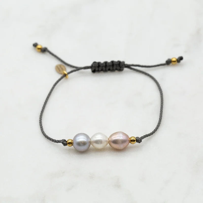 women’s crystal bangles -Island Pearl Bali Bracelet