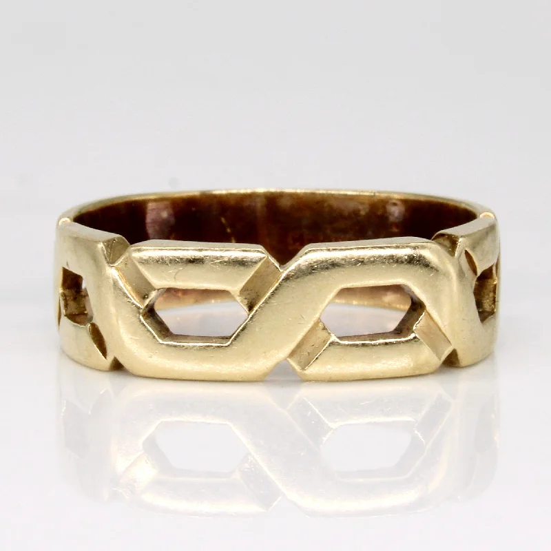 vintage rings for women -10k Yellow Gold Ring | SZ 9.25 |