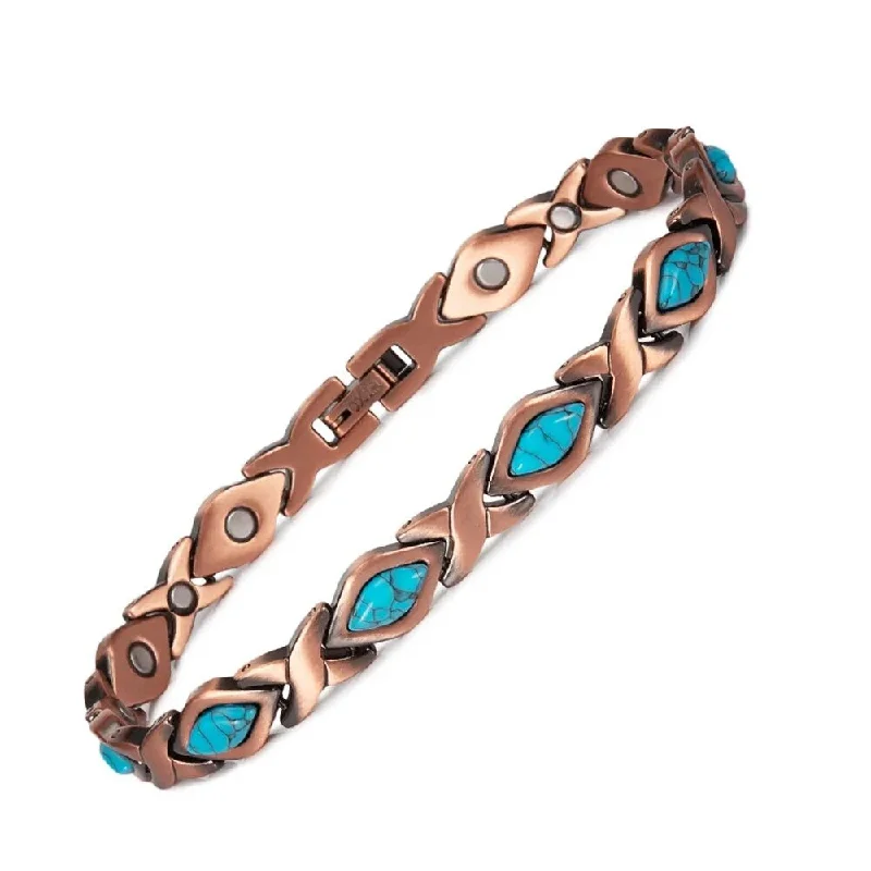 luxury charm bracelets for women -Pure Copper Pain Relief Bracelet