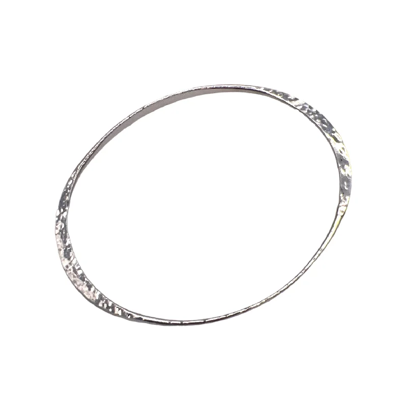 wedding bangles for brides -9611 - Textured Oval Bangle