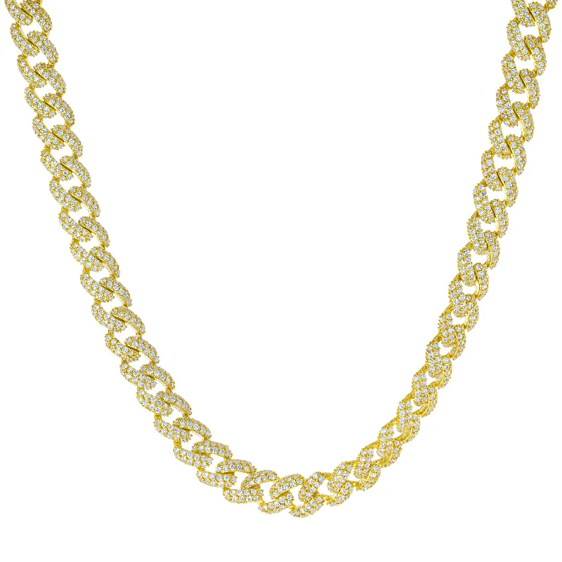 women’s elegant silver necklaces -Miami Link Chain