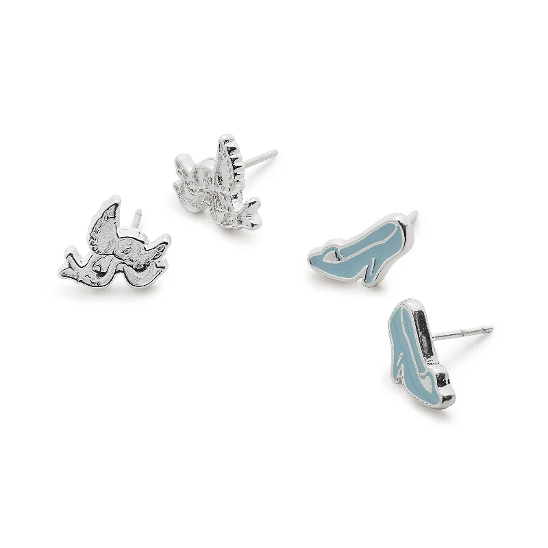 cute earrings for women -Disney® Cinderella Earring Set