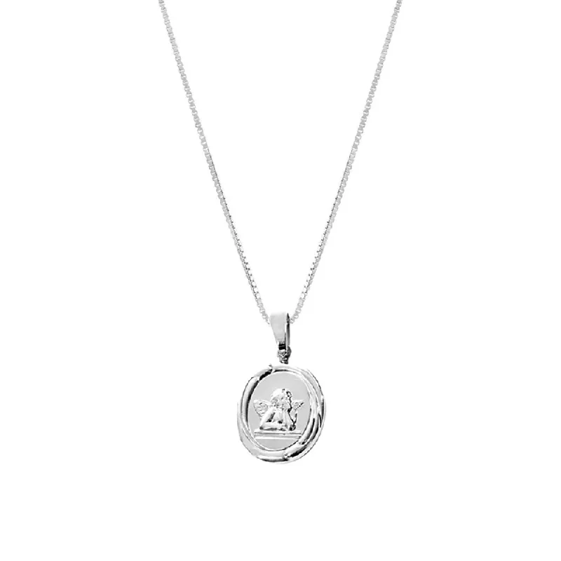 pearl necklaces for women -THE OVAL DOUX ANGEL