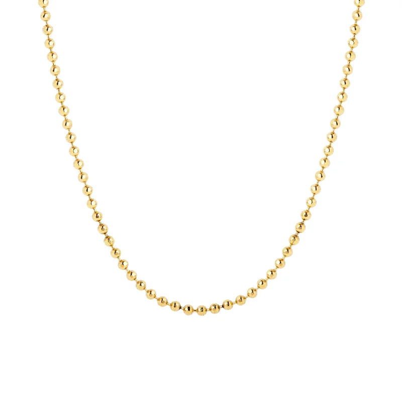 contemporary necklaces for women -Pebbles Gold Necklace