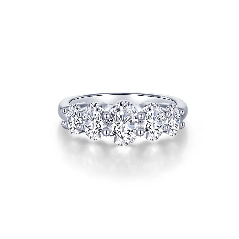 bridal engagement rings for women -Lafonn Classic Diamond Ring R0480CLP