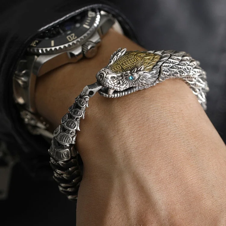 charm bangles for women -Strong and Domineering Dragon Bracelet