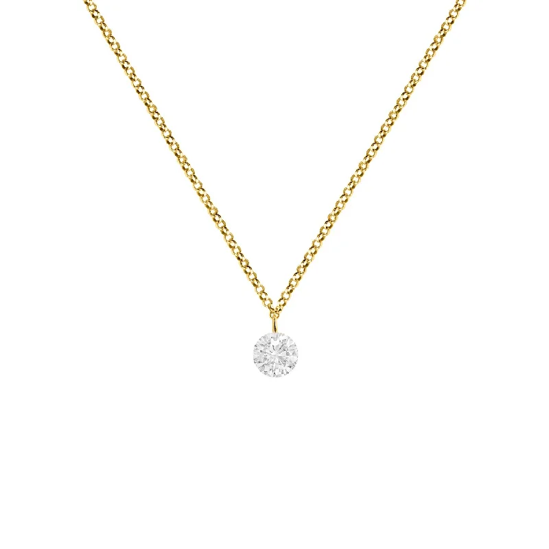 diamond necklaces for women -Éclat Gold Necklace