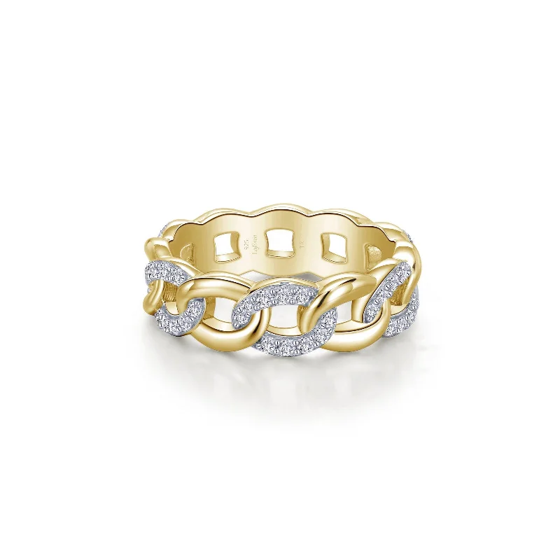 fashion gemstone rings -Lafonn Classic Diamond Ring R0489CLT