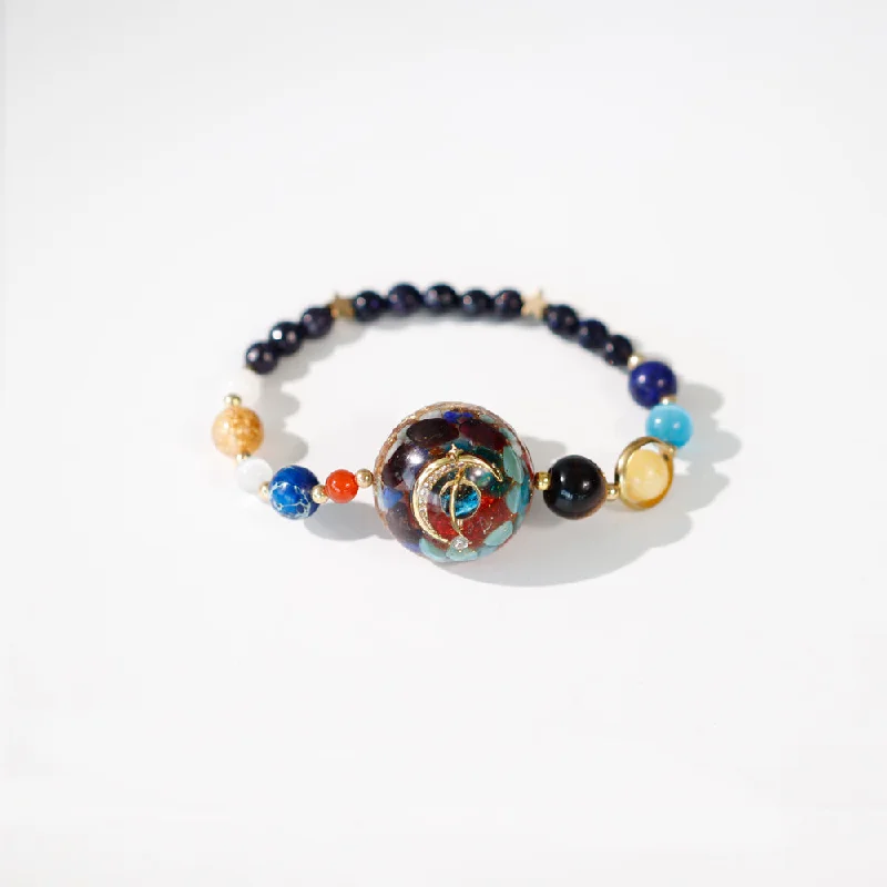 statement cuff bracelets for women -Orgone of Harmony Bracelet