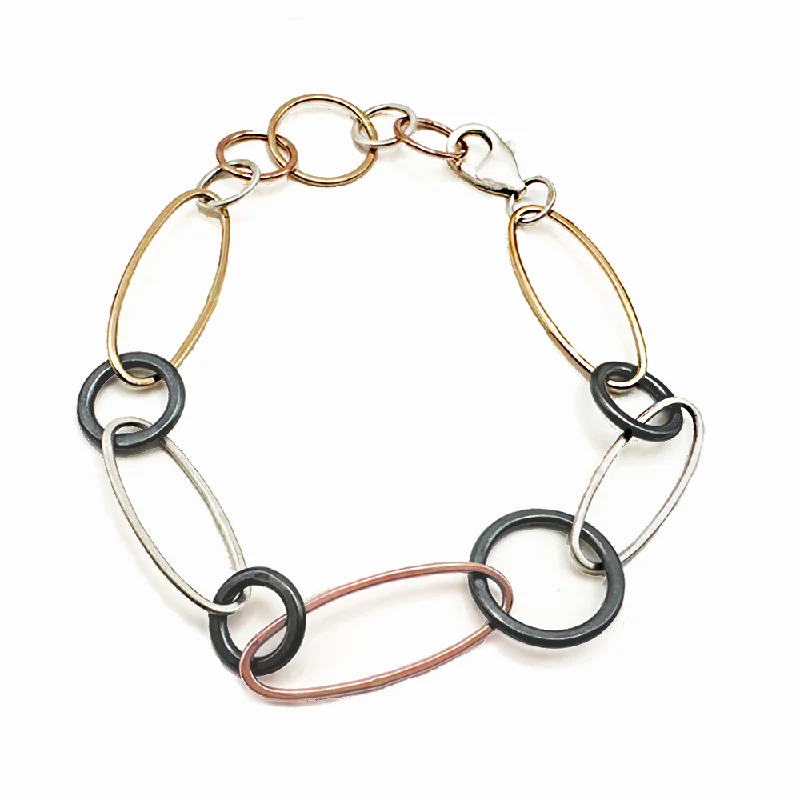 contemporary bangles for women -Four-Color Corlies Bracelet