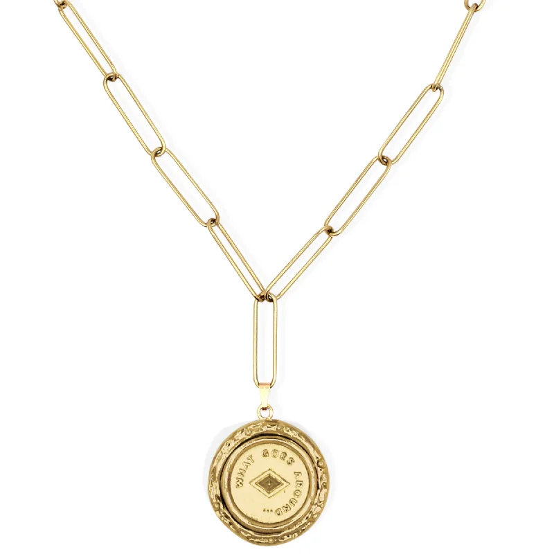 wedding gift necklaces for women -DAI Necklace - Gold