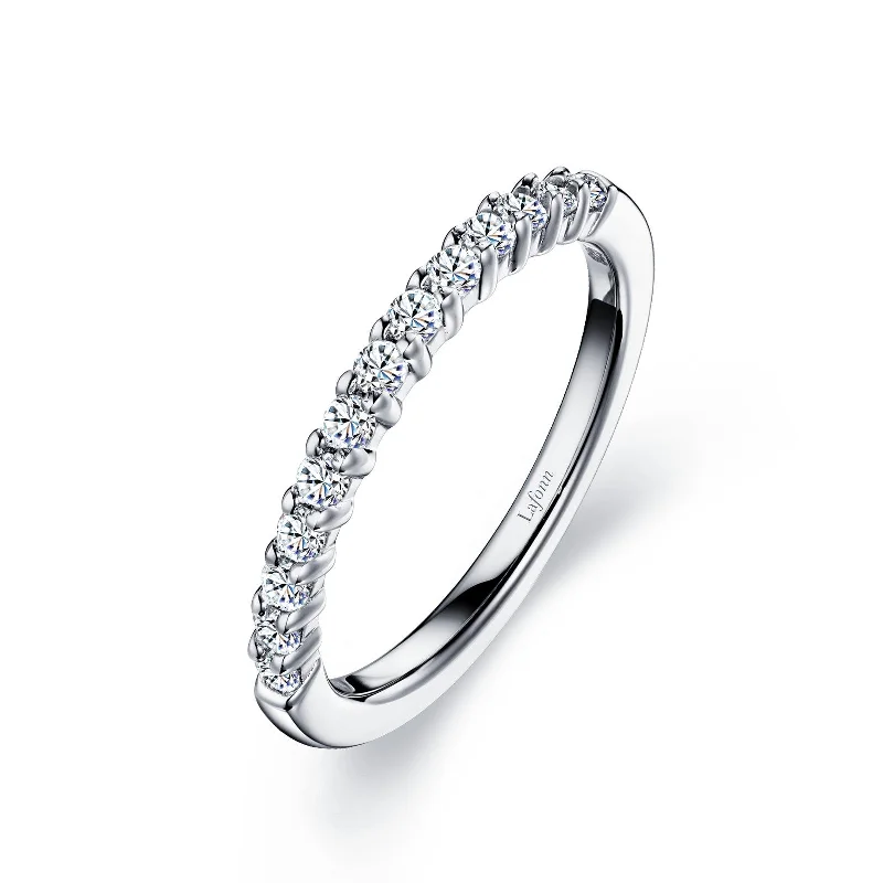 diamond engagement rings for women -Lafonn Classic Diamond Ring R0406CLP