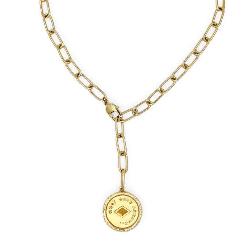 women’s layered gold necklaces -NAOMI Necklace - Gold