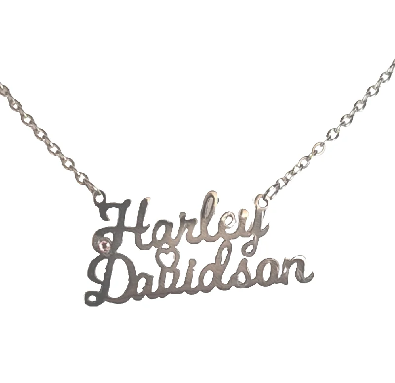 personalized birthstone necklaces for women -Stainless Steel HD Necklace