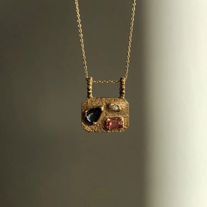 designer necklaces for women -Medley Pendant No. 6 Necklace (Octagon), Solid Gold | ONE-OF-A-KIND