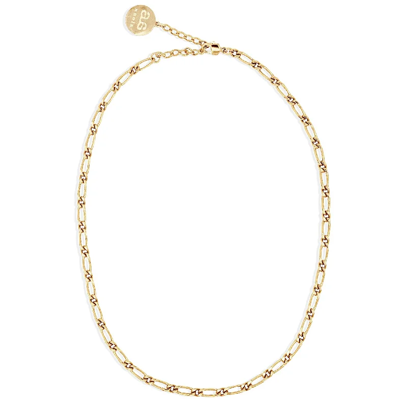 geometric necklaces for women -STEPHANE Necklace - Gold