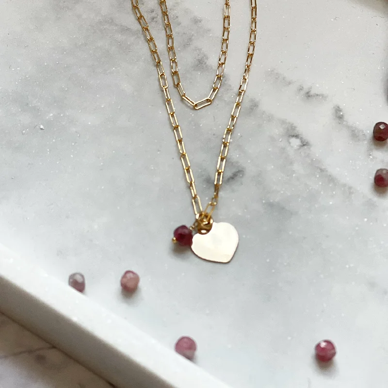 pendant necklaces for women -Forever Love Necklace