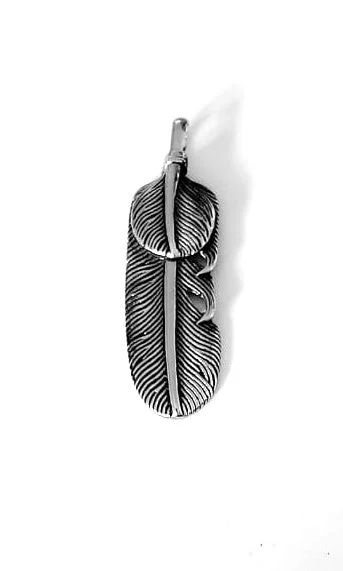 elegant gold necklaces for women -Feather Necklace,Stainless Steel