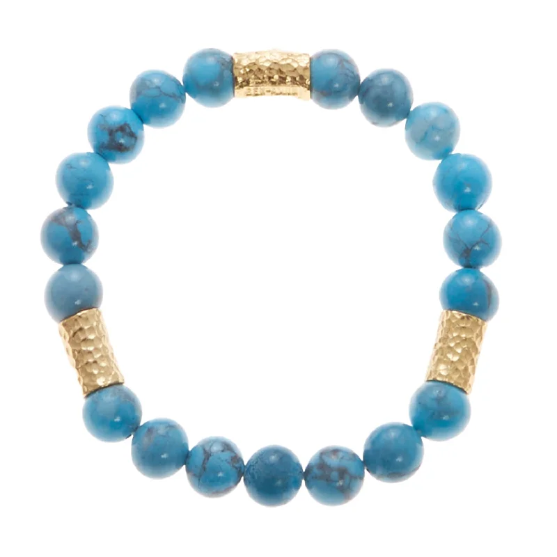 luxurious cuff bracelets for women -Blue Hawaiian Cooler Bracelet