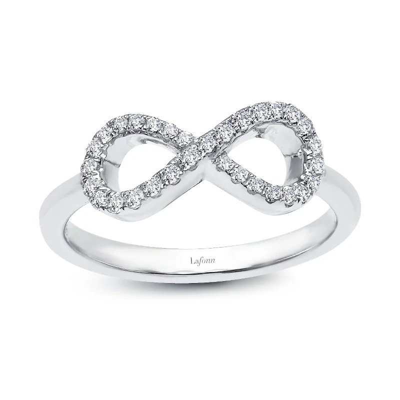 wedding rings for women -Lafonn Classic Diamond Ring R2004CLP