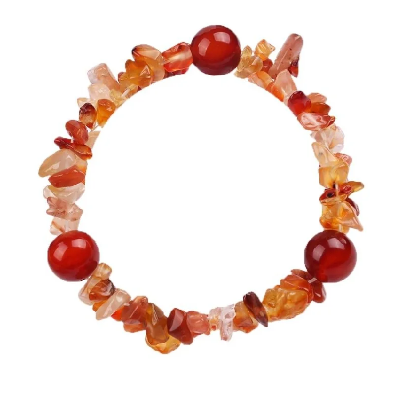 women’s engagement bangles -Stabilizing Red Carnelian Bracelet